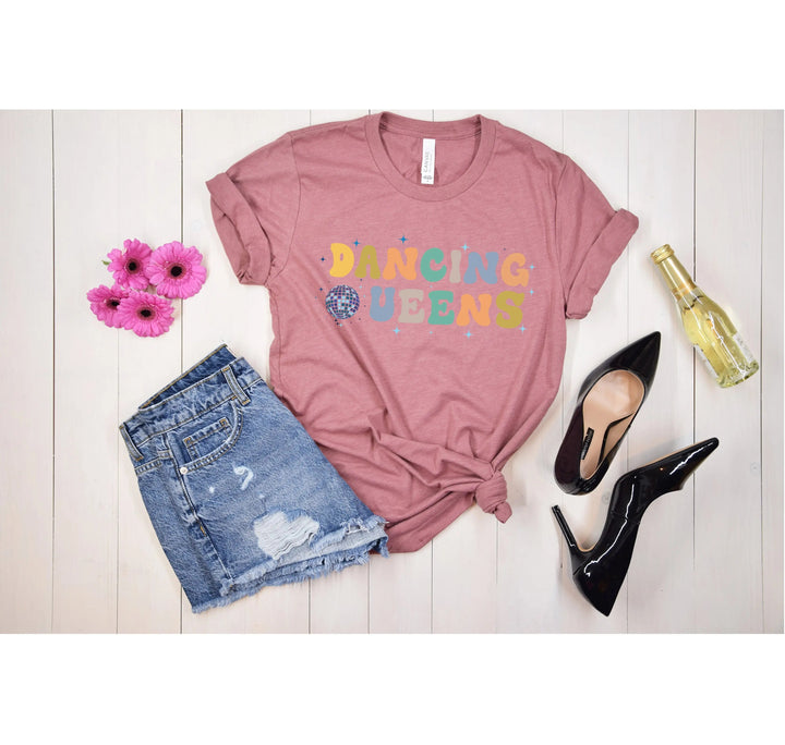Disco Bachelorette Party Shirts - 90s Bride Squad & Crew Tees Cypress DTF