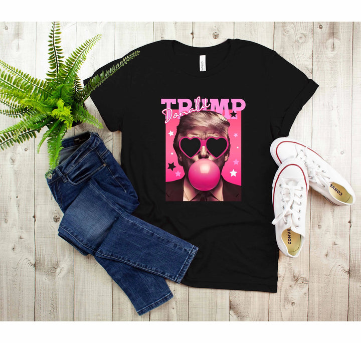 Donald Trump Bubble Gum Shirt | Funny Trump Pink Sunglasses Tee Cypress DTF