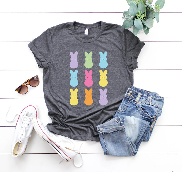 Easter Bunny Peeps Shirt - Family & Kids Easter Day Outfit Tee Cypress DTF