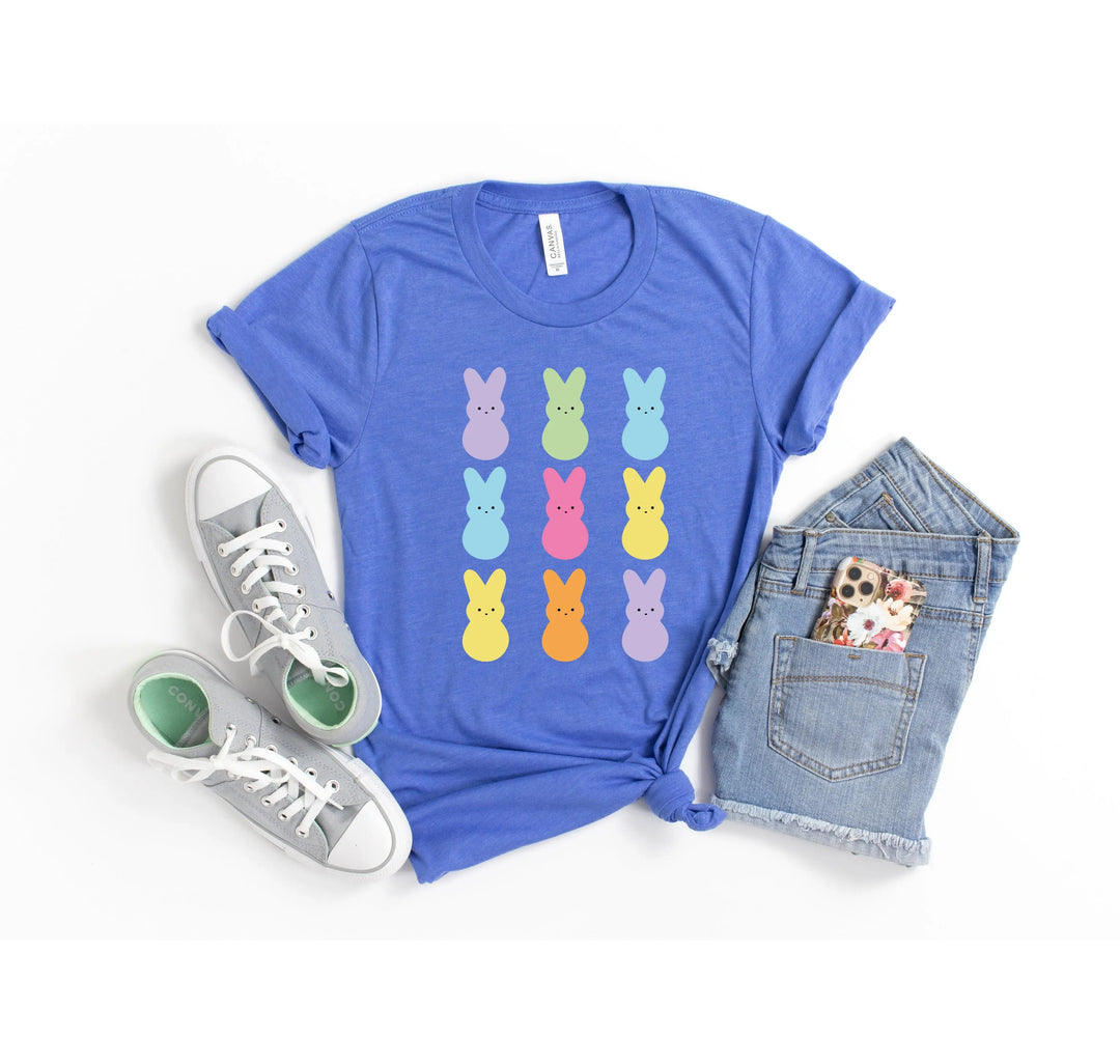 Easter Bunny Peeps Shirt - Family & Kids Easter Day Outfit Tee Cypress DTF