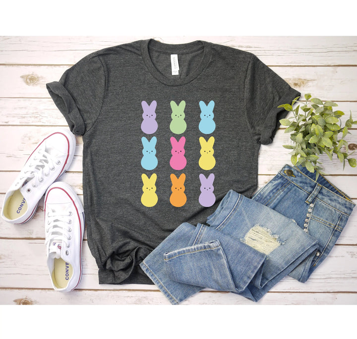 Easter Bunny Peeps Shirt - Family & Kids Easter Day Outfit Tee Cypress DTF