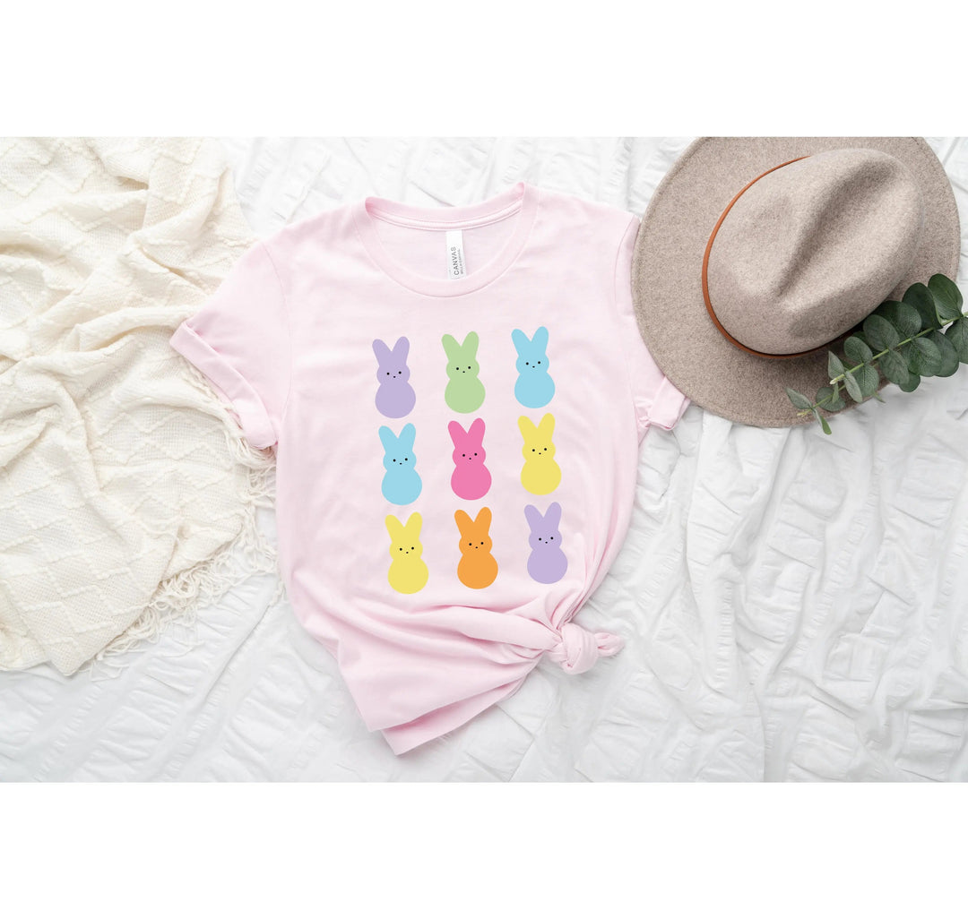 Easter Bunny Peeps Shirt - Family & Kids Easter Day Outfit Tee Cypress DTF