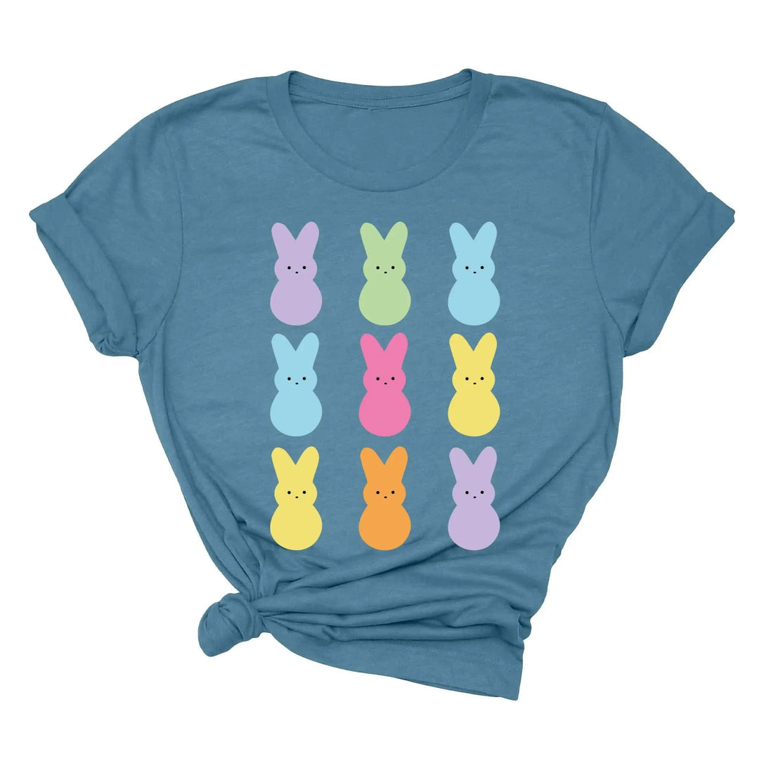 Easter Bunny Peeps Shirt - Family & Kids Easter Day Outfit Tee Cypress DTF
