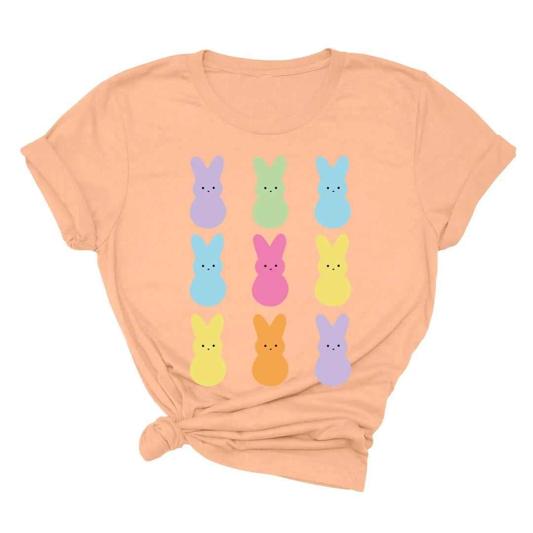 Easter Bunny Peeps Shirt - Family & Kids Easter Day Outfit Tee Cypress DTF