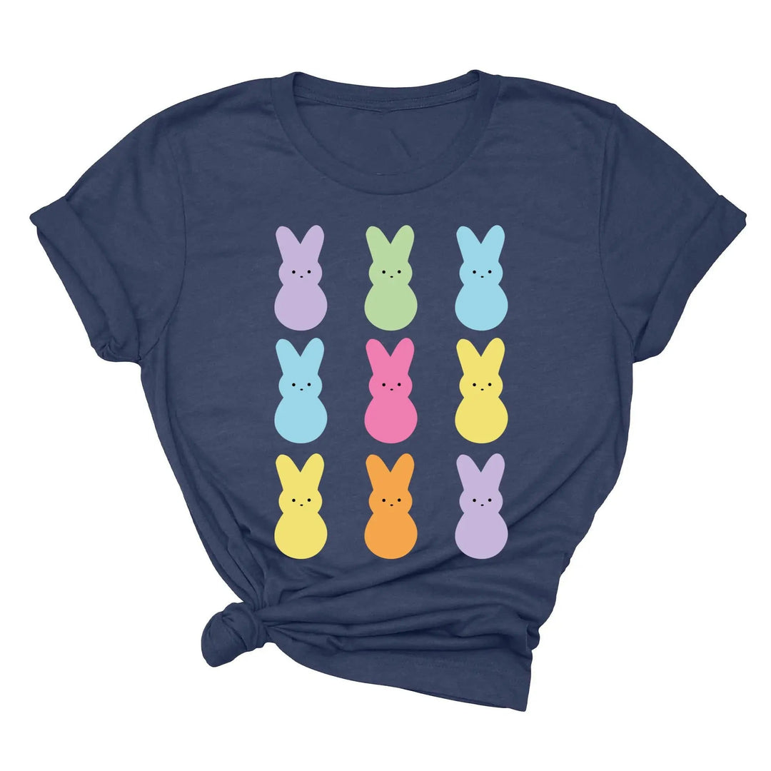 Easter Bunny Peeps Shirt - Family & Kids Easter Day Outfit Tee Cypress DTF
