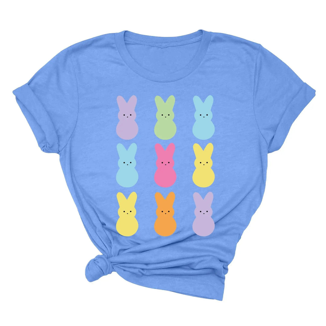 Easter Bunny Peeps Shirt - Family & Kids Easter Day Outfit Tee Cypress DTF
