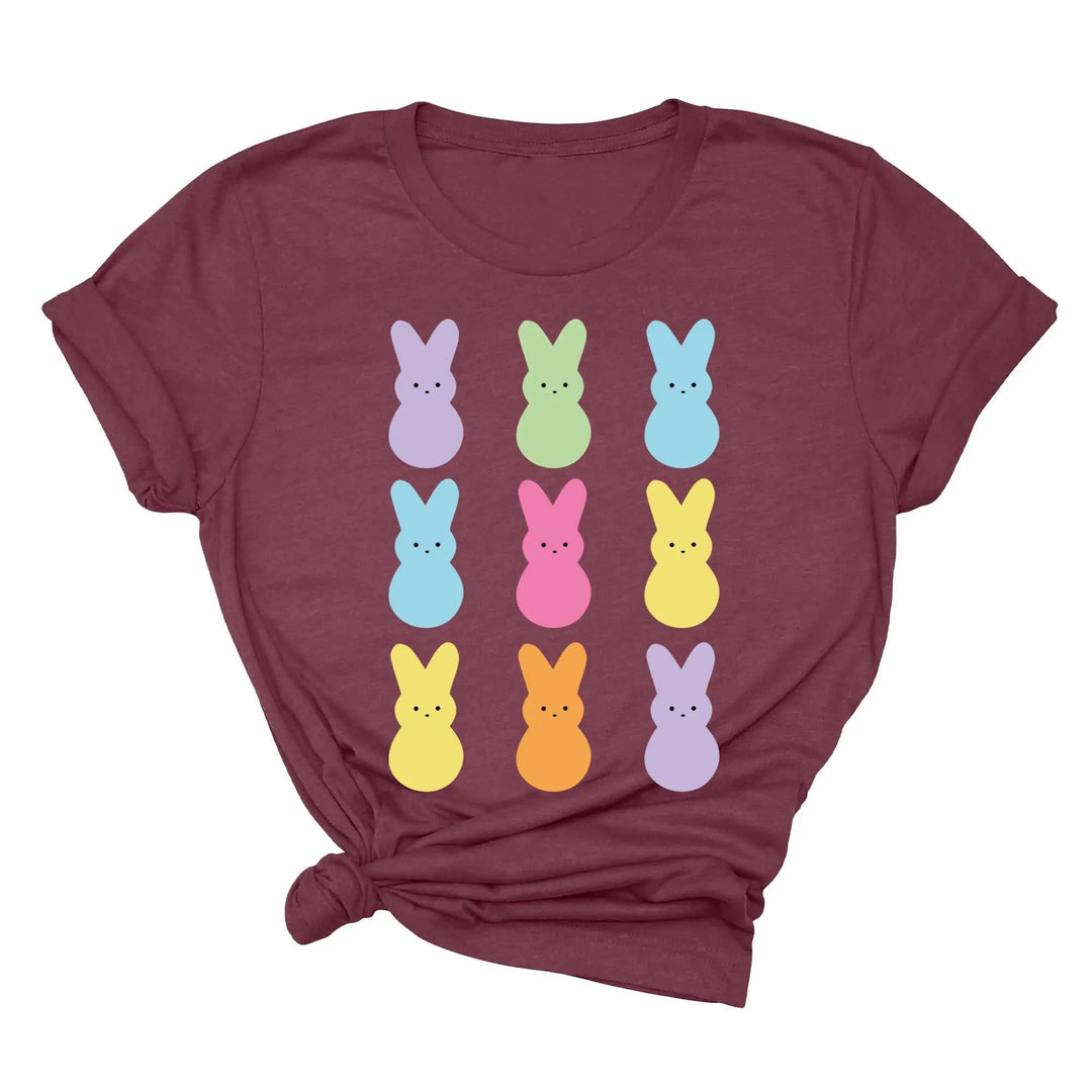Easter Bunny Peeps Shirt - Family & Kids Easter Day Outfit Tee Cypress DTF