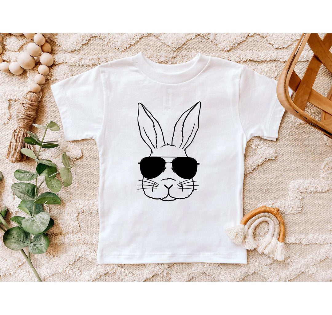 Easter Bunny Shirt - Sunglasses Raglan & Peeps Kids Tee Cypress DTF