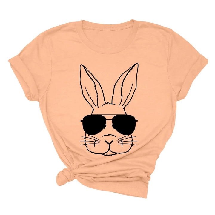 Easter Bunny Shirt - Sunglasses Raglan & Peeps Kids Tee Cypress DTF