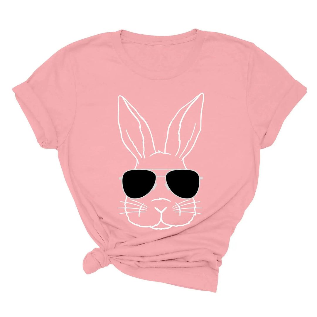 Easter Bunny Shirt - Sunglasses Raglan & Peeps Kids Tee Cypress DTF
