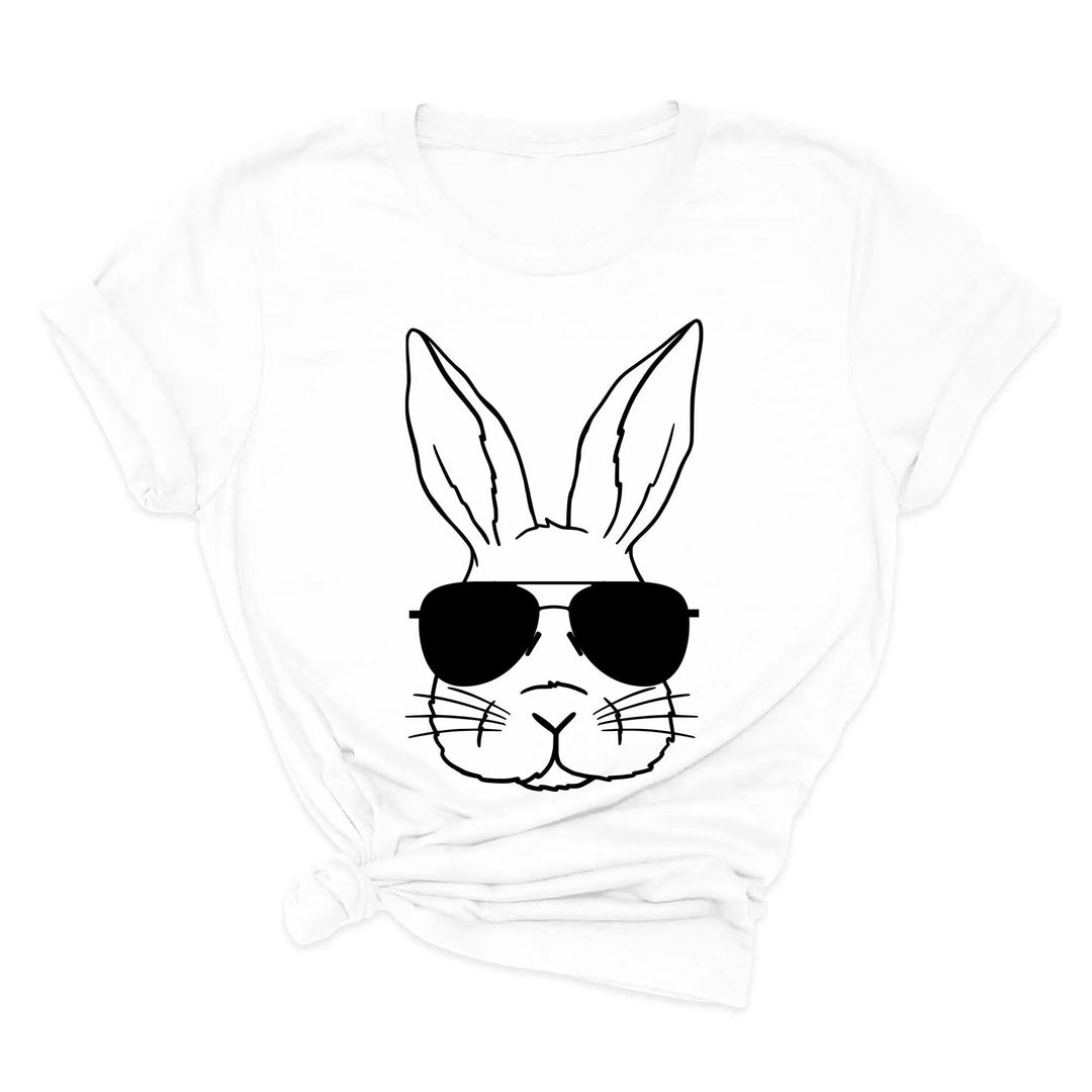 Easter Bunny Shirt - Sunglasses Raglan & Peeps Kids Tee Cypress DTF