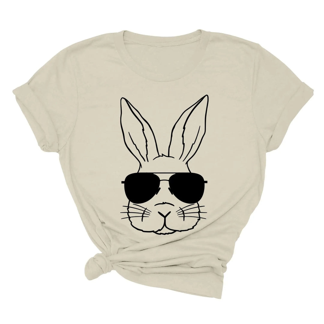 Easter Bunny Shirt - Sunglasses Raglan & Peeps Kids Tee Cypress DTF