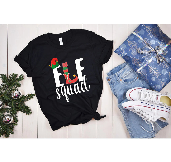 Elf Squad Shirt | Christmas Matching Family Shirts Cypress DTF
