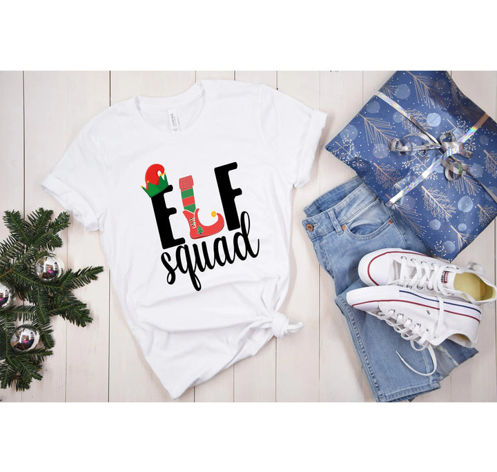 Elf Squad Shirt | Christmas Matching Family Shirts Cypress DTF