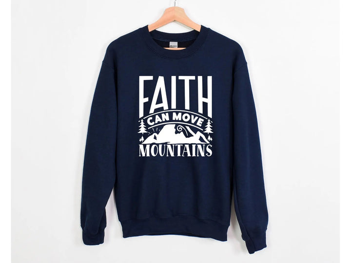 Faith Cross Sweatshirt - Christian Gift | Love & Grace Design Cypress DTF