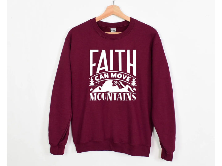 Faith Cross Sweatshirt - Christian Gift | Love & Grace Design Cypress DTF