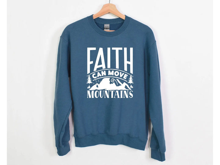 Faith Cross Sweatshirt - Christian Gift | Love & Grace Design Cypress DTF