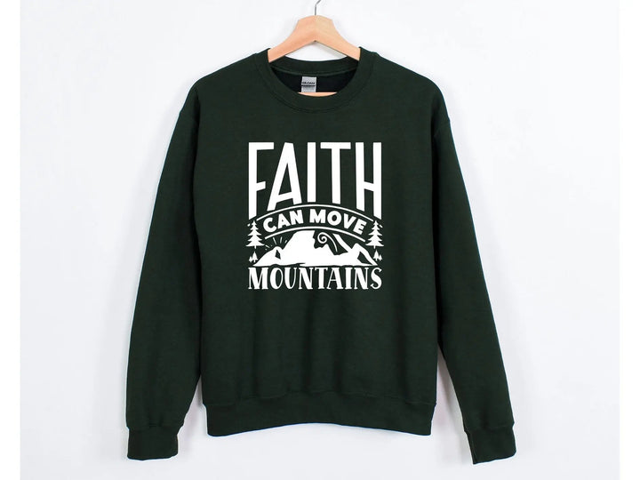 Faith Cross Sweatshirt - Christian Gift | Love & Grace Design Cypress DTF