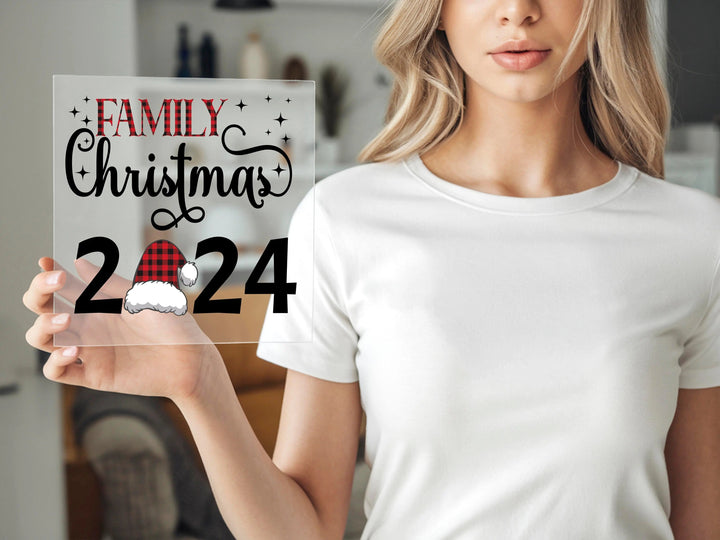 Family Christmas 2025 DTF Transfers, Ready to Press Bulk Heat Transfers