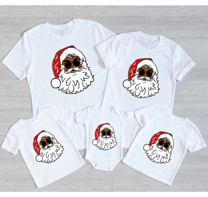 Family Christmas Shirts | African American Melanin Christmas Shirt Cypress DTF
