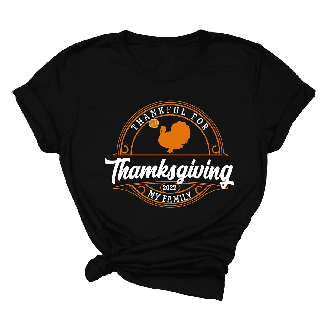Family Thanksgiving 2025 Shirt | Matching Thanksgiving Shirts Cypress DTF