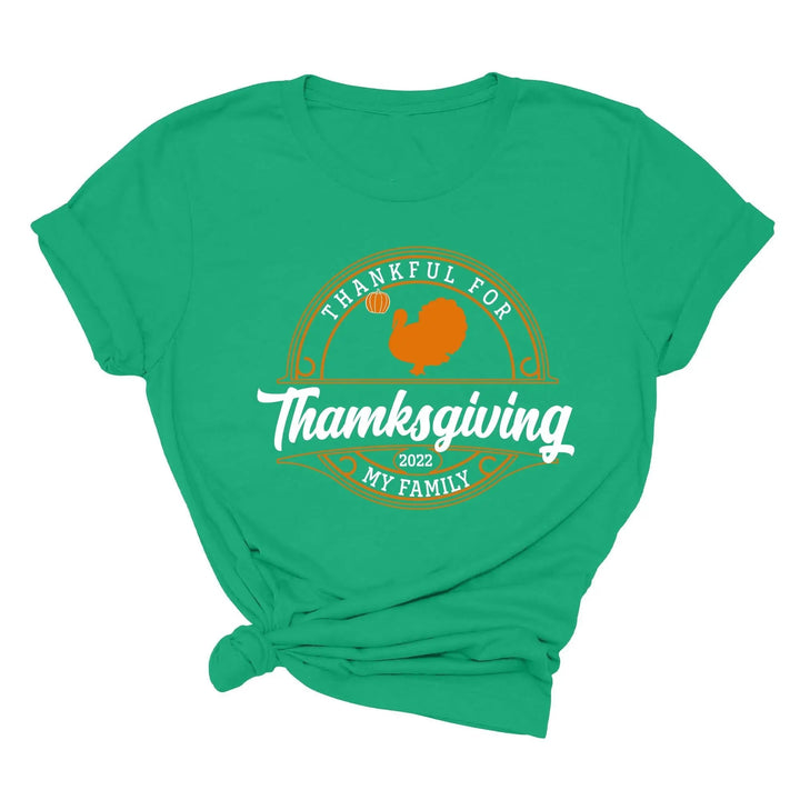 Family Thanksgiving 2025 Shirt | Matching Thanksgiving Shirts Cypress DTF