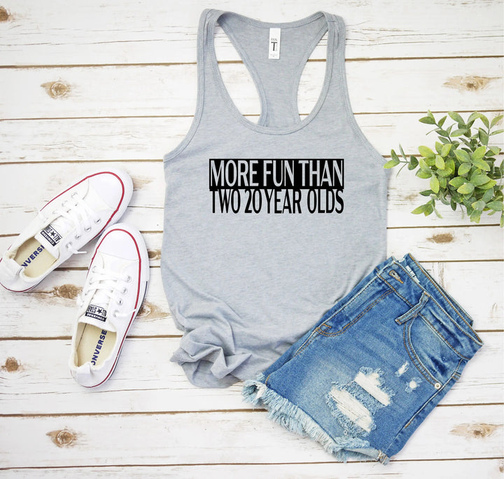 Funny 40th Birthday Shirt or Tank Top for Women - Milestone Gift Cypress DTF