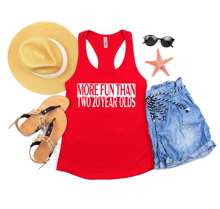 Funny 40th Birthday Shirt or Tank Top for Women - Milestone Gift Cypress DTF