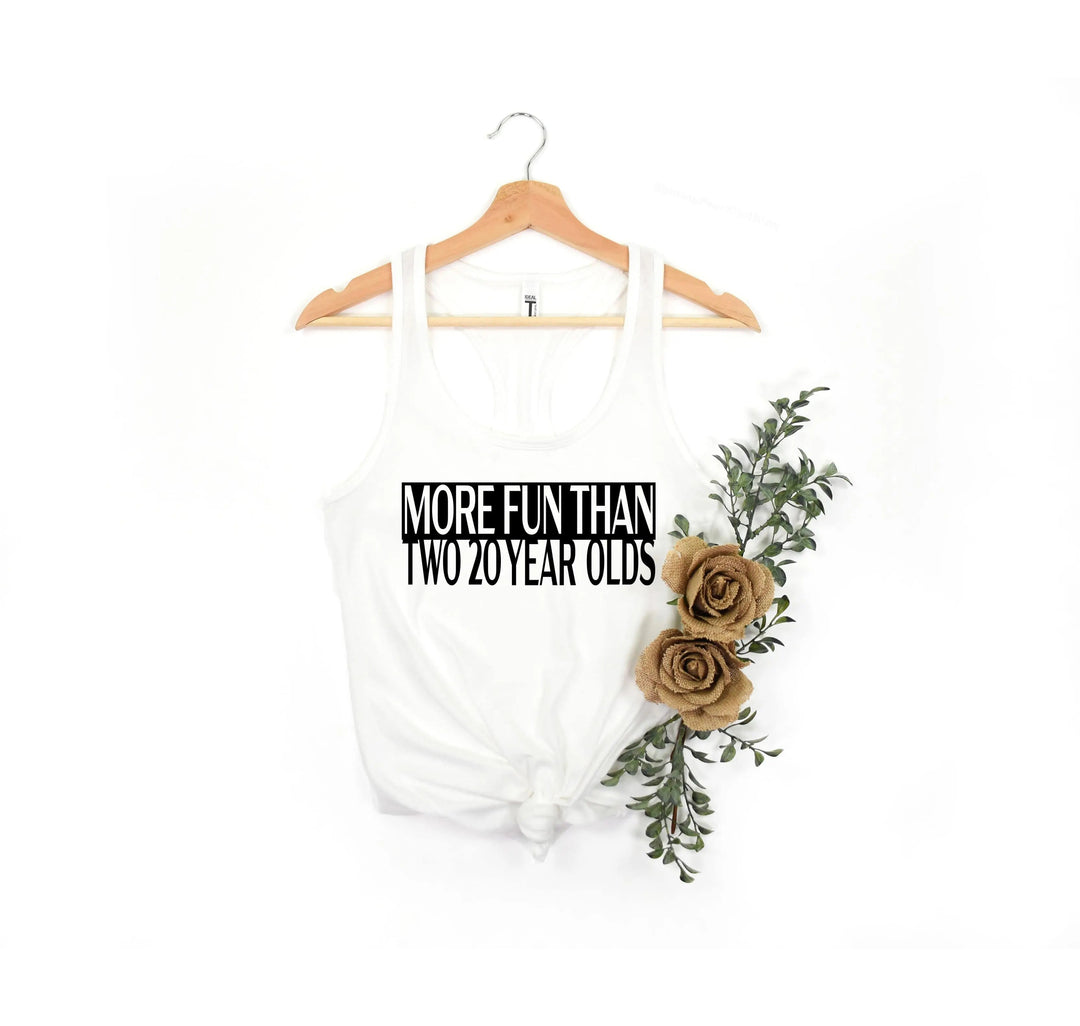 Funny 40th Birthday Shirt or Tank Top for Women - Milestone Gift Cypress DTF