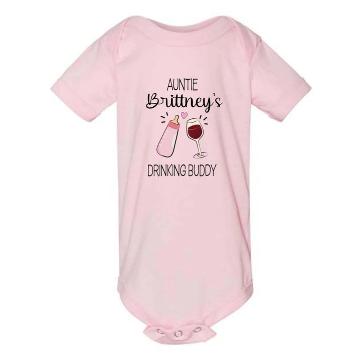Funny Auntie Baby Bodysuit - Custom Gift from Auntie Cypress DTF