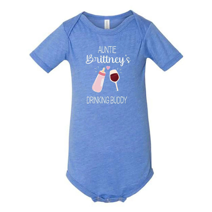 Funny Auntie Baby Bodysuit - Custom Gift from Auntie Cypress DTF