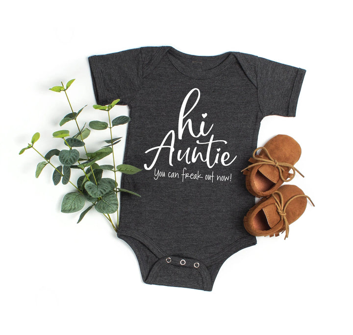 Funny Auntie Baby Bodysuit - Pregnancy Reveal & Sister Gift Cypress DTF