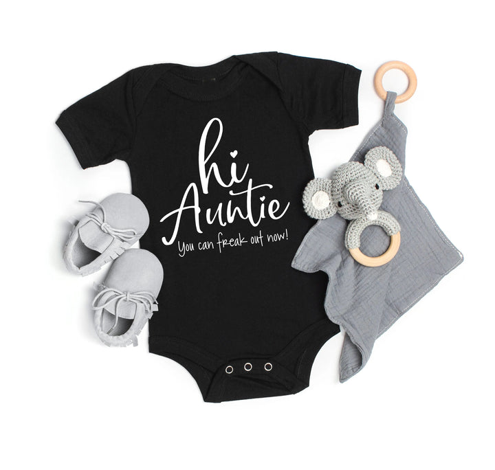Funny Auntie Baby Bodysuit - Pregnancy Reveal & Sister Gift Cypress DTF