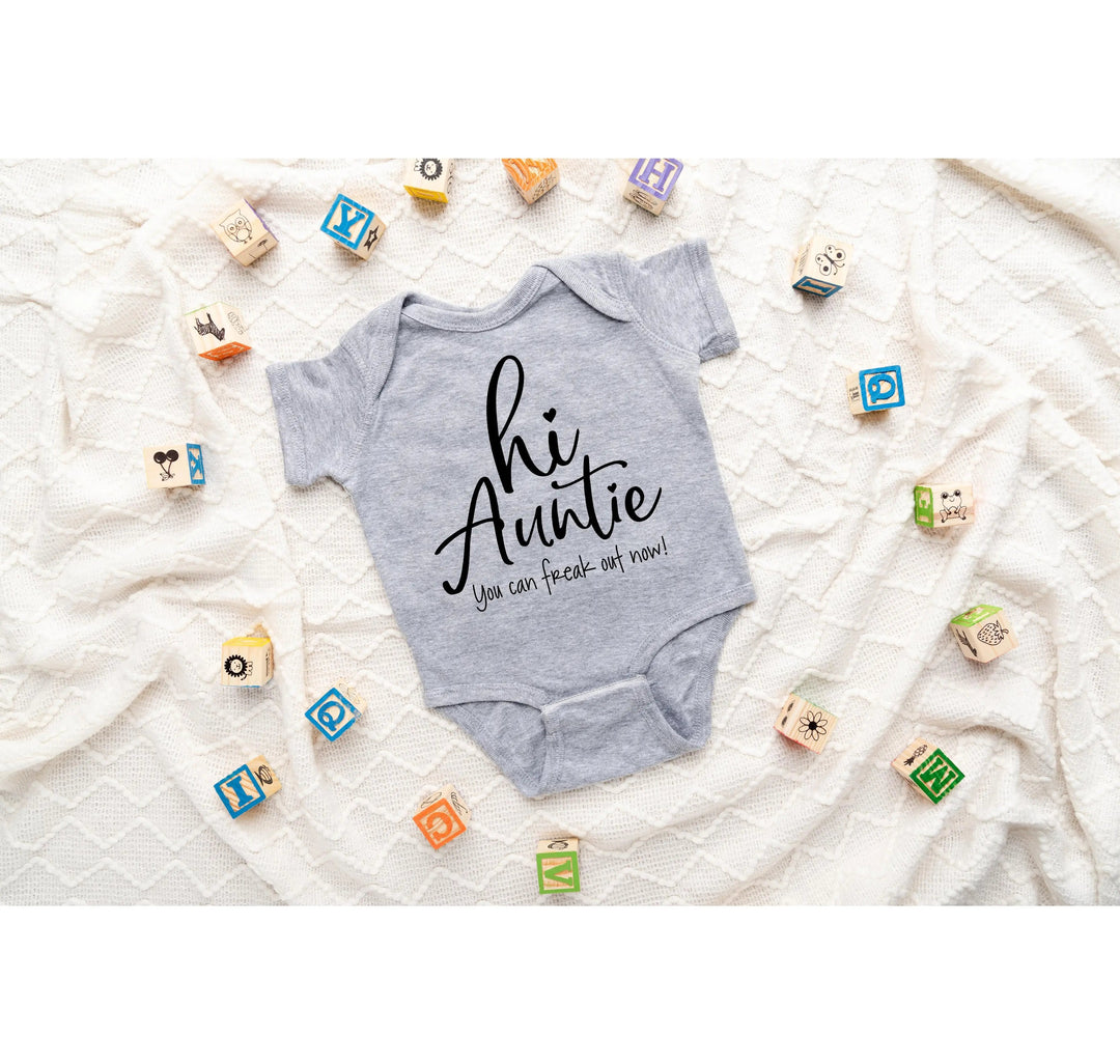 Funny Auntie Baby Bodysuit - Pregnancy Reveal & Sister Gift Cypress DTF