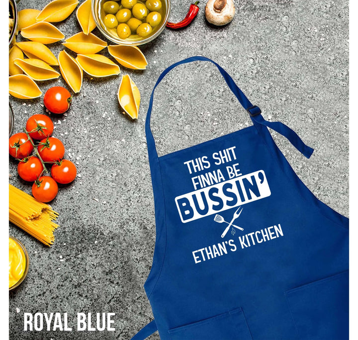 Funny Custom Apron for Men - Personalized Grill Apron, Gift Idea Cypress DTF