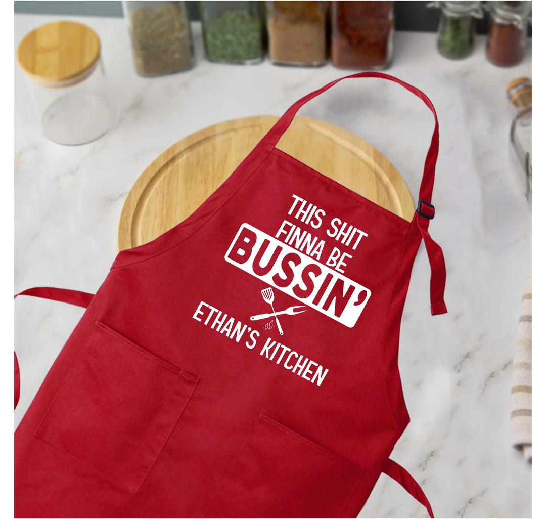 Funny Custom Apron for Men - Personalized Grill Apron, Gift Idea Cypress DTF