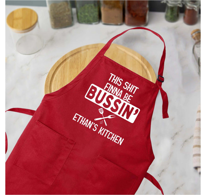 Funny Custom Apron for Men - Personalized Grill Apron, Gift Idea Cypress DTF