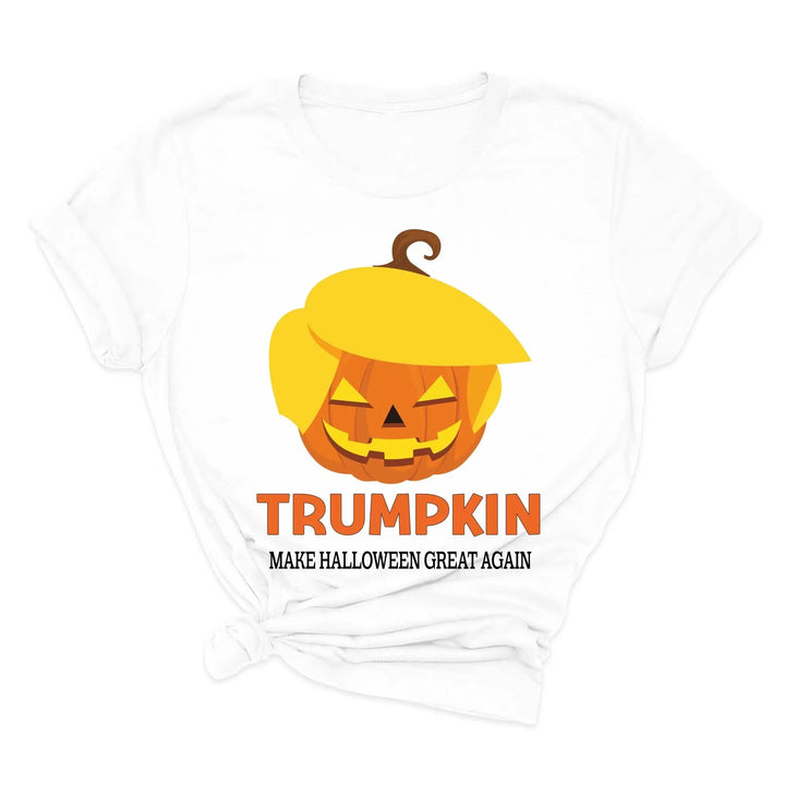 Funny Halloween Trumpkin Shirt | Make Halloween Great Again Trump 2025 Tee Cypress DTF