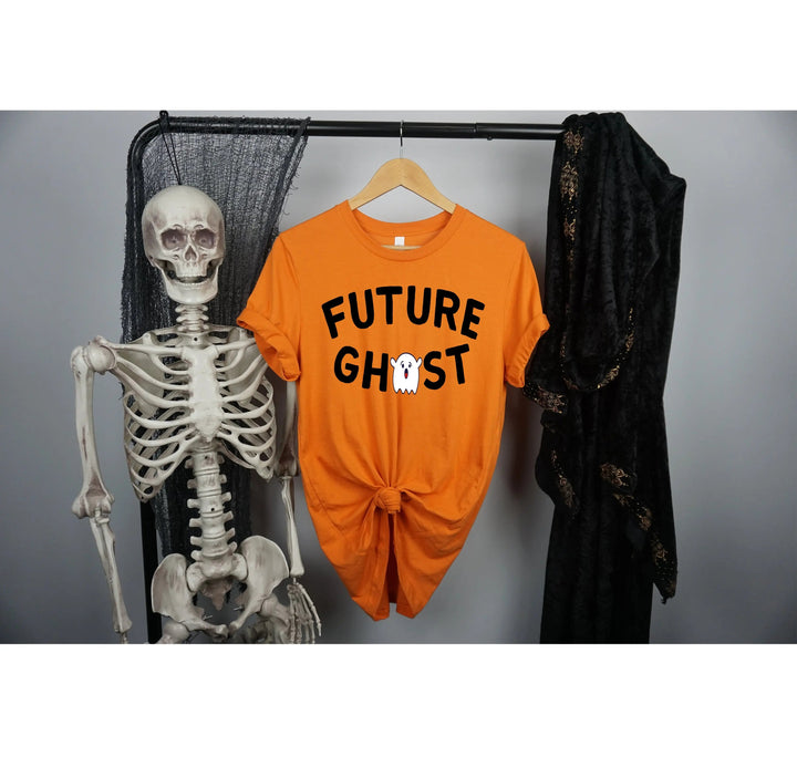 Future Ghost Crewneck Shirt | Trendy Halloween Party Graphic Shirt Cypress DTF