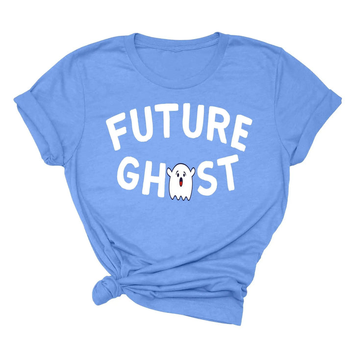 Future Ghost Crewneck Shirt | Trendy Halloween Party Graphic Shirt Cypress DTF