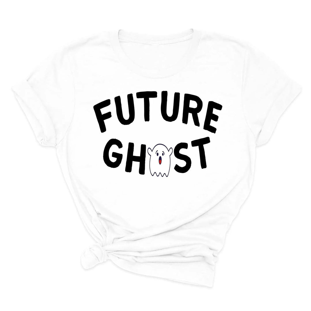 Future Ghost Crewneck Shirt | Trendy Halloween Party Graphic Shirt Cypress DTF