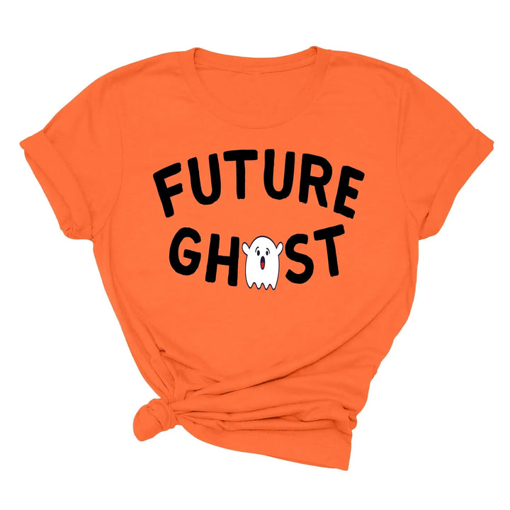 Future Ghost Crewneck Shirt | Trendy Halloween Party Graphic Shirt Cypress DTF