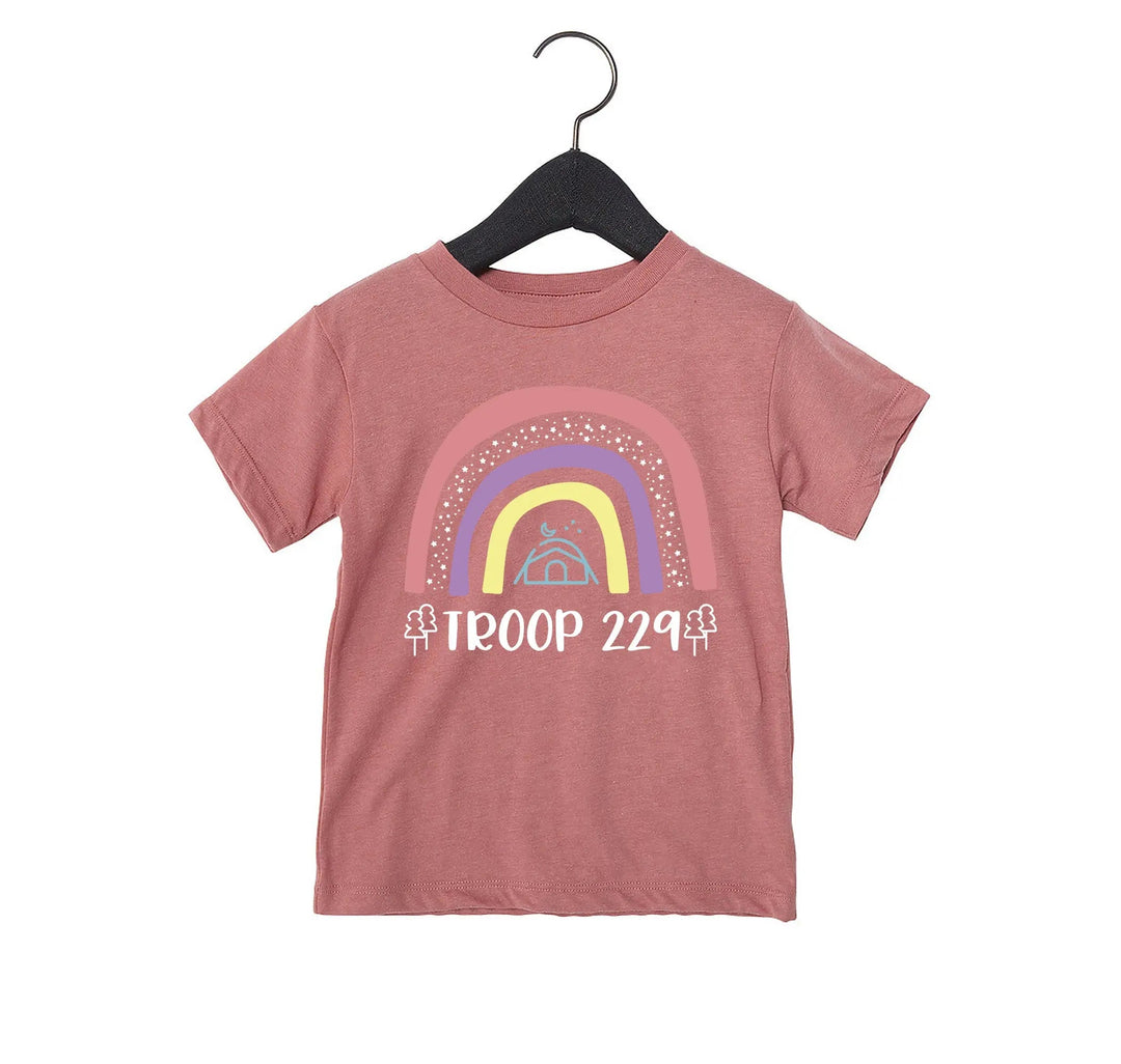 Girls Camping Shirt - Camp Tee & Troop Tshirts | Camping Girl Cypress DTF