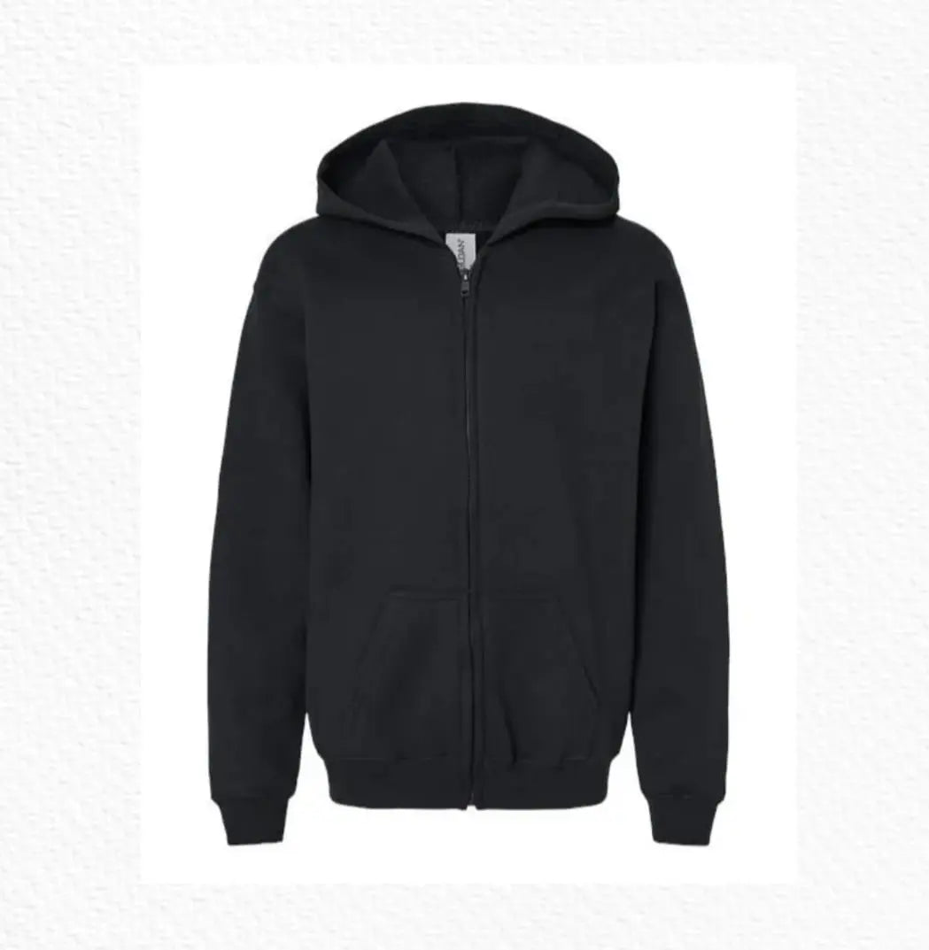 Glidan Youth Heavy Blend™ Full-Zip Hooded Sweatshirt - 18600B