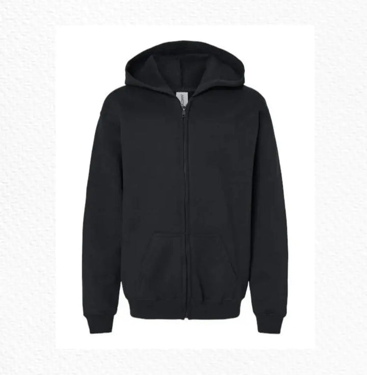 Glidan Youth Heavy Blend™ Full-Zip Hooded Sweatshirt - 18600B