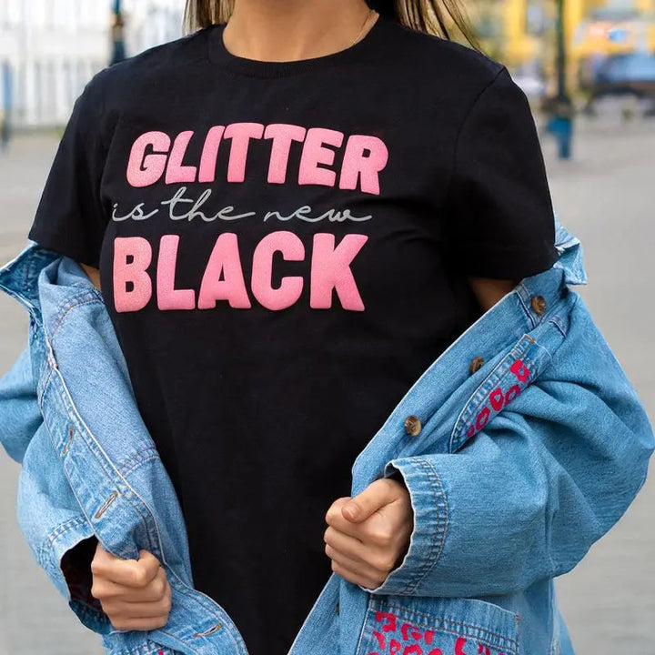 Glitter DTF Transfers – Vibrant 3D Heat Prints for Custom Apparel Cypress DTF