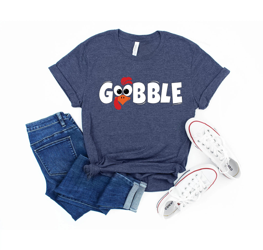 Gobble Shirt – Matching Family Thanksgiving Turkey Tee, Cute & Funny Cypress DTF