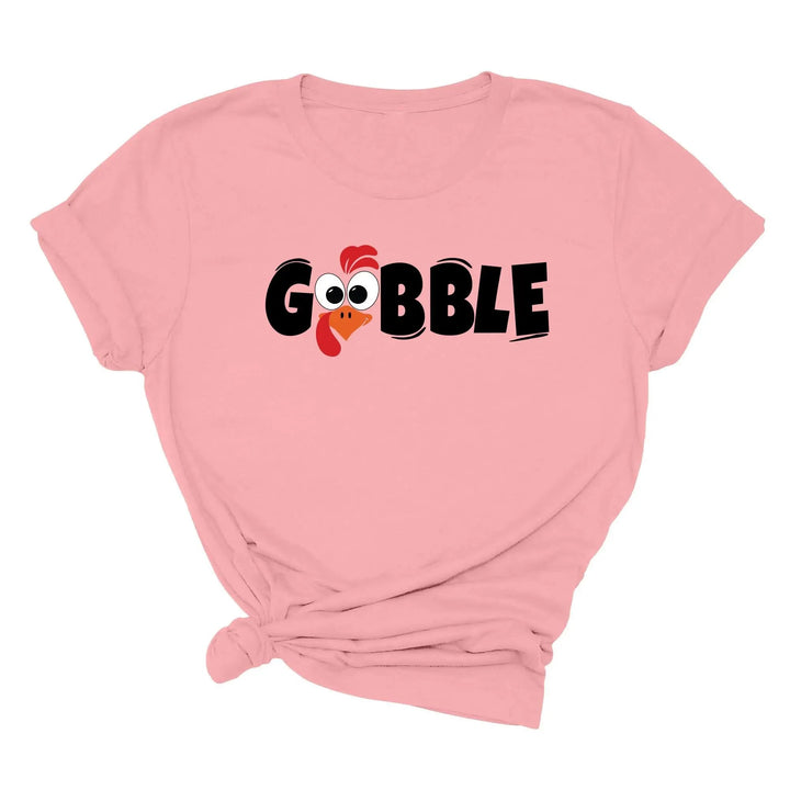 Gobble Shirt – Matching Family Thanksgiving Turkey Tee, Cute & Funny Cypress DTF