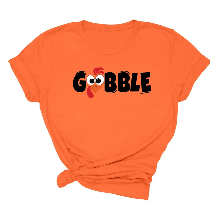 Gobble Shirt – Matching Family Thanksgiving Turkey Tee, Cute & Funny Cypress DTF