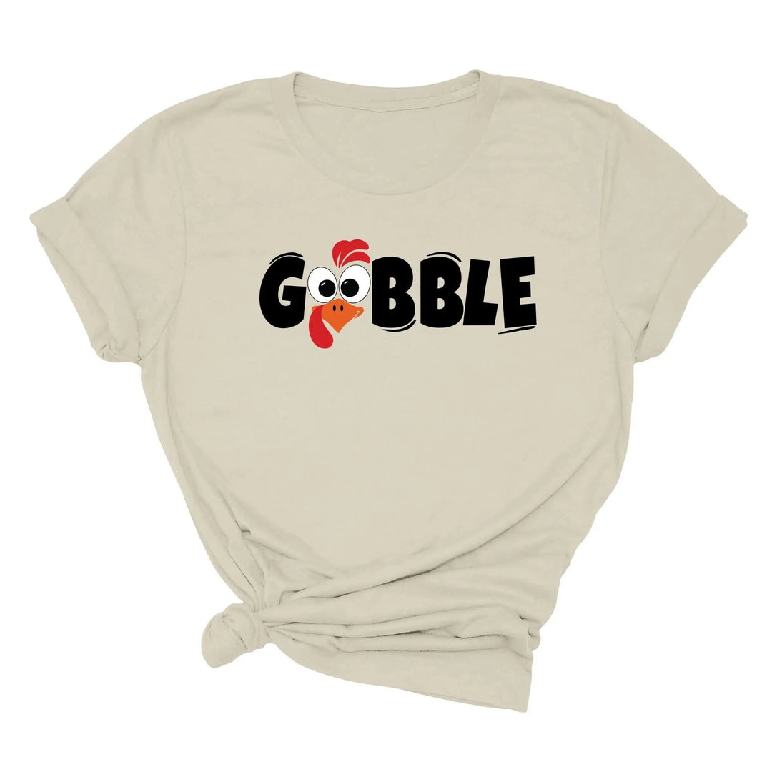 Gobble Shirt – Matching Family Thanksgiving Turkey Tee, Cute & Funny Cypress DTF